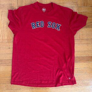 Red Sox Tee – ’47 Brand Poly Blend (Size Large)